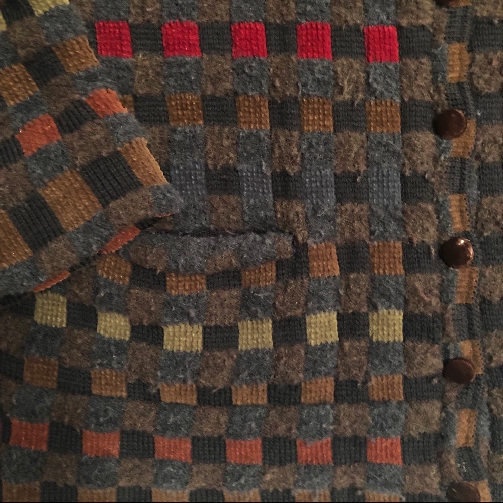 Sweater Jacket Multi Colored - image 3